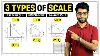 Engineering Drawing Scale Explained | Full, Reduced &amp; Enlarged Scale With Examples By  #manishswami