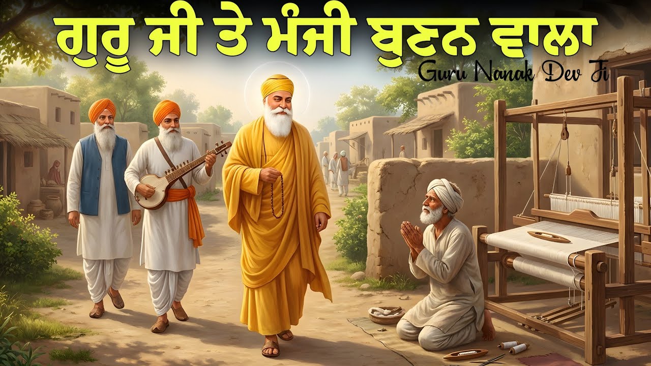 ਗੁਰੂ ਜੀ ਤੇ ਮੰਜੀ ਬੁਣਨ ਵਾਲਾ || Guru Nanak Dev Ji Sakhi || Remix Katha || Sach Kartar