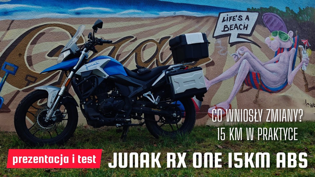 Junak RX ONE 125 ABS 15KM - TEST - jak najnowsza ewolucja wypada w praktyce?