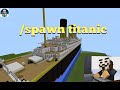 HACKER spawn titanic just bye using a unknown command!