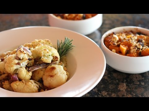 Roasted Cauliflower and Butternut Recipe!