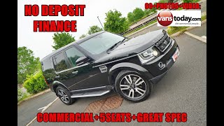 Review of our 2015 Land Rover Discovery Commercial with 5 seat conversion