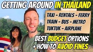 HOW TO GET AROUND IN THAILAND? 🇹🇭 (Safe & Cheap Transportation) screenshot 5