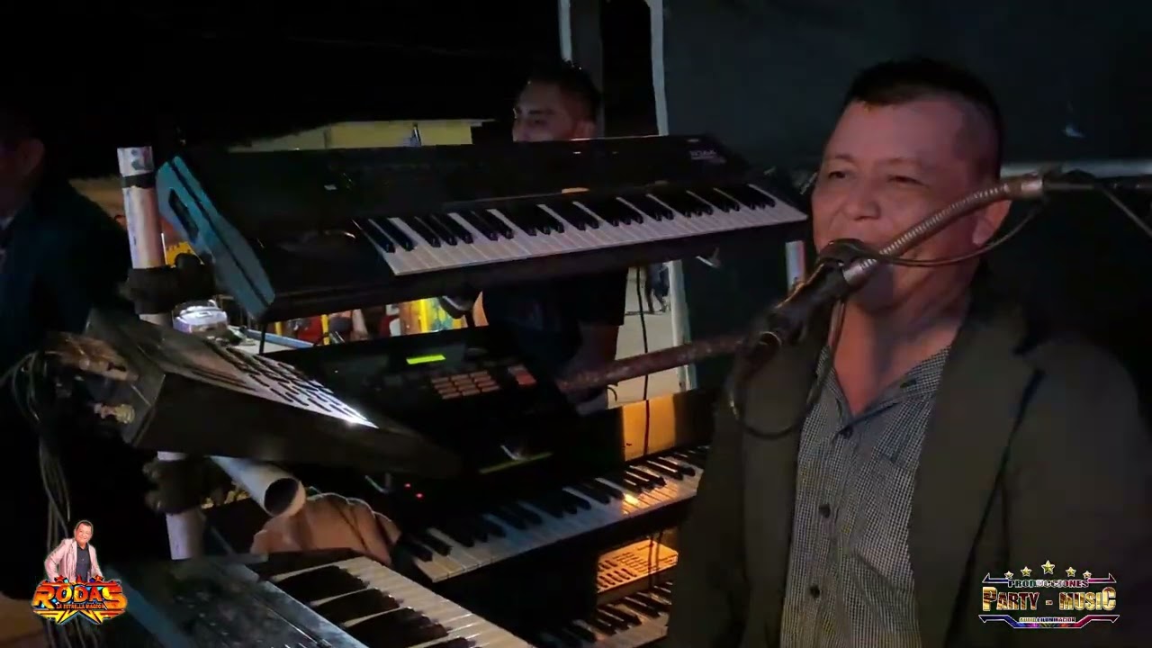 POPURRI CHAMACO CHIDO-Rodas La Estrella Magica De Los Teclados En Vivo BuenaVista 1ra Junio