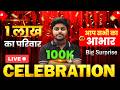 शुन्य से 1 लाख परिवार का सफ़र | Tanu Classes 100K Subscribers Celebration | 1 Lakh Subscribers