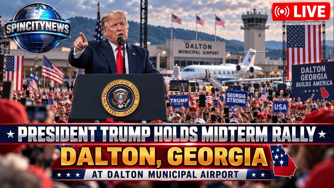 President Trump Holds Midterm Rally in Dalton, Georgia  #live #viral #trump #potus