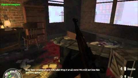 CoD2 walkthrough (Mission 4)The pipeline