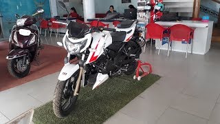 TVS Apache RTR 2004v | white color | Review In Hindi |Price | Mileage | Features