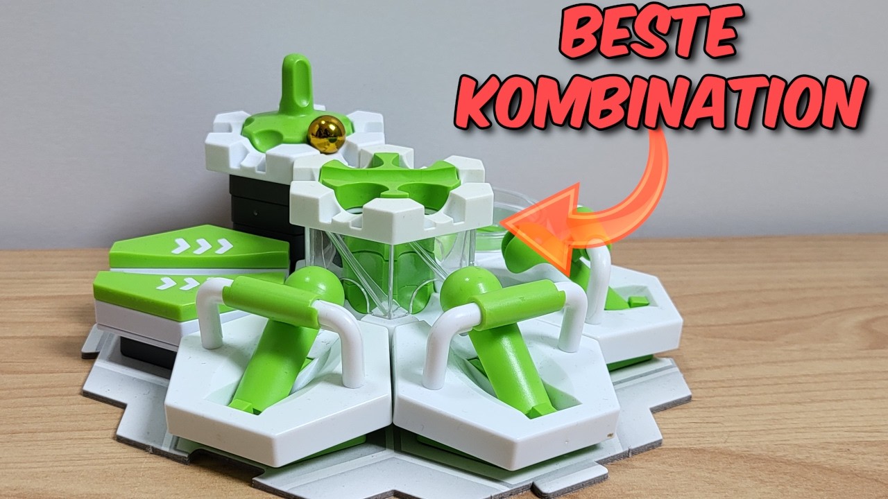 10 besondere Kugelbahnen auf nur einer kleinen Grundplatte (GraviTrax)