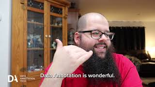 Celebrity DataAnnotation Testimonial Wealth