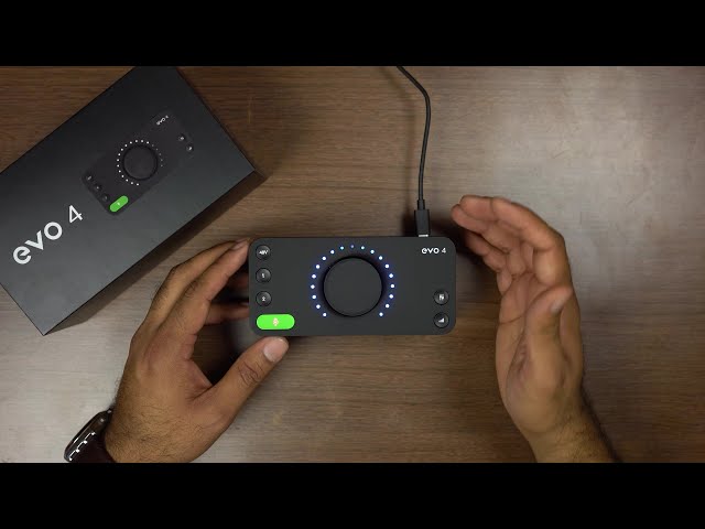 EVO by Audient - EVO 4 (Unboxing & Overview) - YouTube