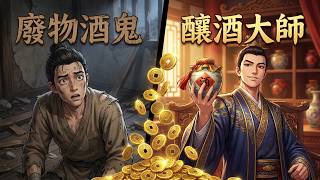 ✅️【一口氣看完】現代頂級釀酒大師穿越古代變廢物酒鬼？看他如何靠一口靈泉與現代蒸餾術，釀出絕世神酒狂賺萬金，打臉黑心惡霸與囂張皇商！#短劇 screenshot 2