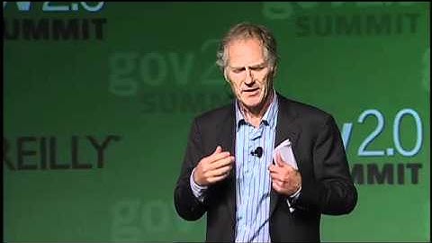 Gov 2.0 Summit 2010:  Tim O