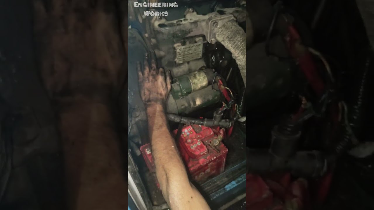 Disel Generator Not Start Due to Low Battery Volt.🔋⚡⚡