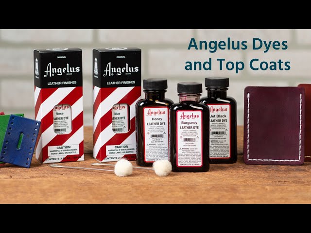 Angelus Leather Dye - Jet Black 3 oz
