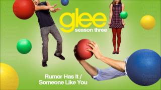 Miniatura de vídeo de "Rumor has it / Someone like You - Glee [HD Full Studio] [Complete]"