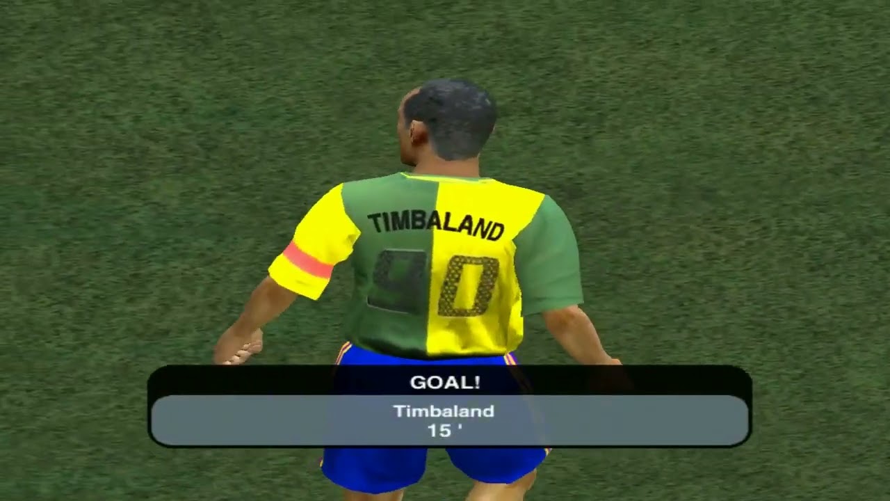 Two Goals in game American R'n'B & Hip Hop Producer Timbaland