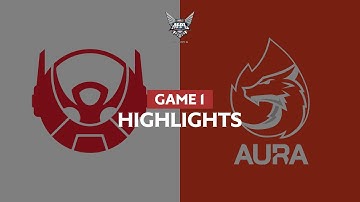 Game Highlight | Bigetron Alpha VS AURA Esports | MPL ID S6 Week 2 Day 1 | Game 1