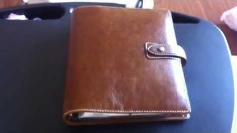 Update on my A5 Malden Filofax Setup