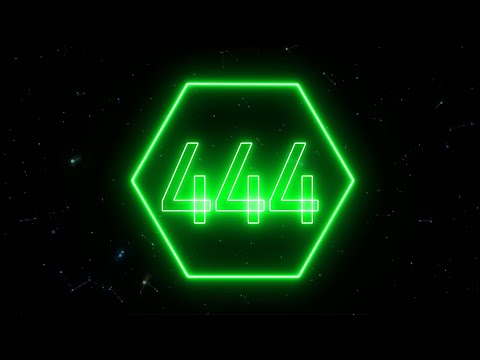 Green sota neon timer 444 seconds (countdown)