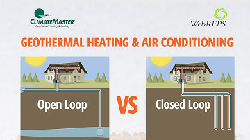 Geothermal Heating and Cooling Systems Installation - Open Loop vs. Closed Loop