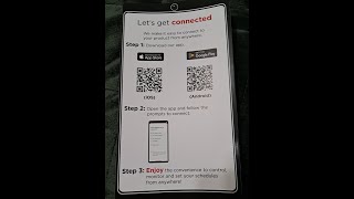 Frigidaire app intro screenshot 1