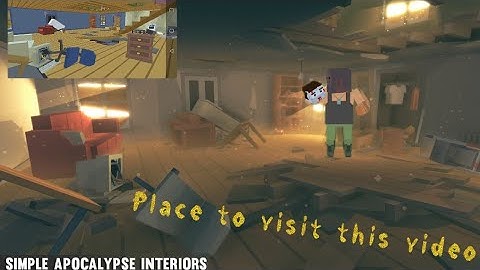 Apocalypse interior house of synty simple sandbox 2