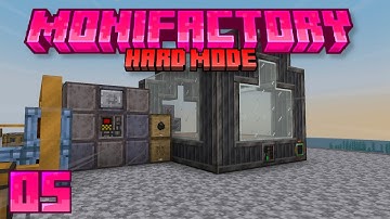 Renewable MV Power With Benzene!  | Minecraft Monifactory Hard Mode  - Ep 5