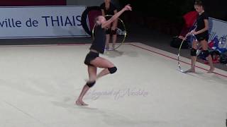 Polina Khonina Rus Hoop - 2018 Thiais Trainings