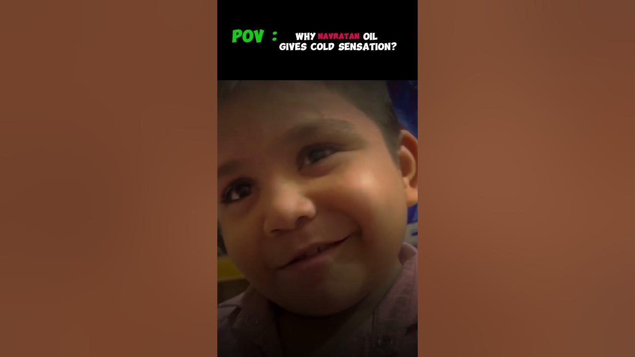 why-does-navratan-oil-give-a-cold-sensation-youtubeshorts