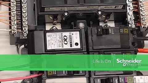 Installing QO2175SB Surge Protective Device into QO™ Load Center | Schneider Electric