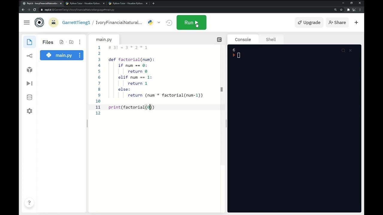 Advanced Python Curriculum Week 5 Video Part 2 - YouTube