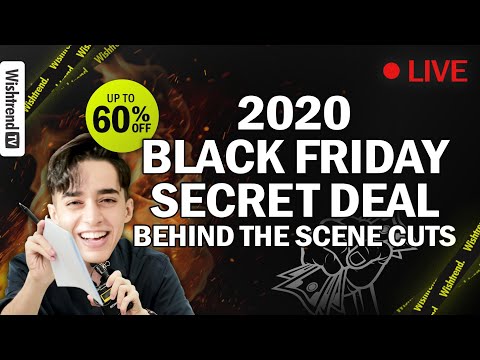 2020 Black Friday Secret Deal: episodes behind the scene(+comment reading)