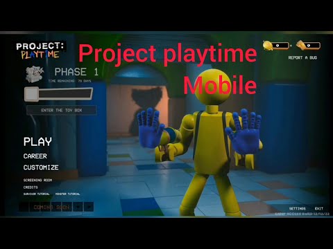 PROJECT PLAYTIME MOBILE ( FAN GAME ) 0.3.0 : ASSISTA ATÉ O FINAL! 