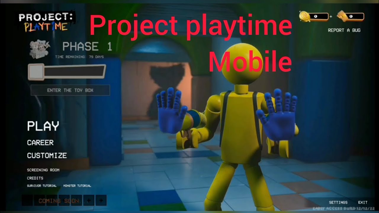 Project: Playtime Mobile - Official Fanmade Gameplay Trailer 