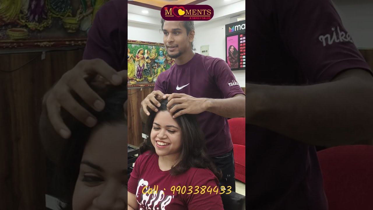 স্টাইলে চুল কাটতে আসুন! Moment Salon | Get New Hair Style | Hair Cutting | Hair Coloring | Botox