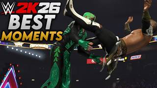 The Best WWE 2K26 Moments So Far (No Commentary)