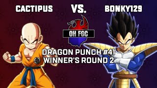 Cactipus vs. Bonky129 - DPO #41 | Dragon Ball FighterZ Winners Round 2