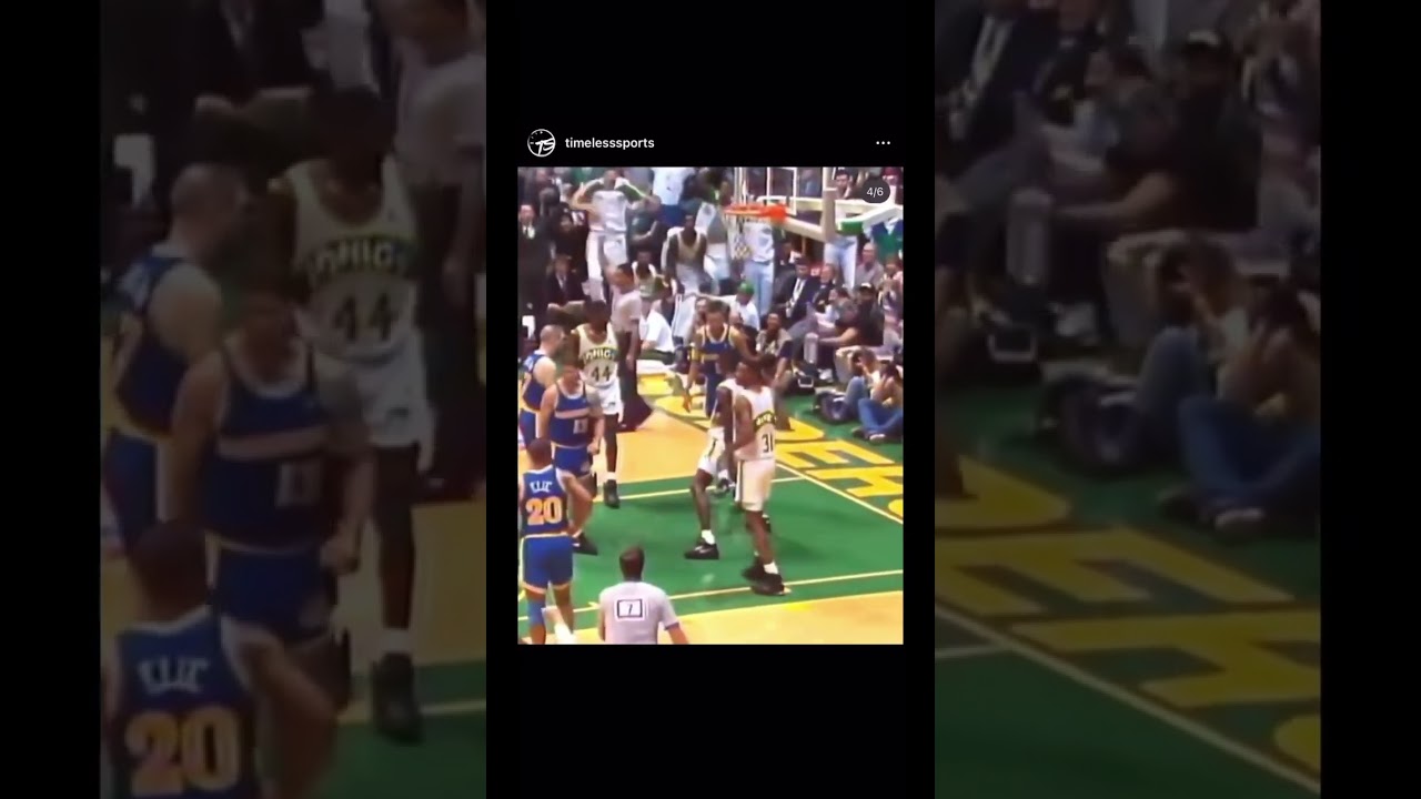 Shawn Kemp dunks on chris gatling but that’s a real sportsman! Respect. 