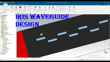 iris waveguide all modes TE TEM modes in cst