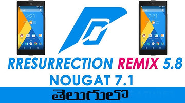 YUPHORIA |RESURRECTION REMIX NOUGAT ROM 2017 |REVIEW AND FEATURES | IN Telugu