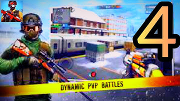 Modern ops: online shooter FPS - Gameplay walkthrough part 4 - M4A16 fury(iOS,Andr