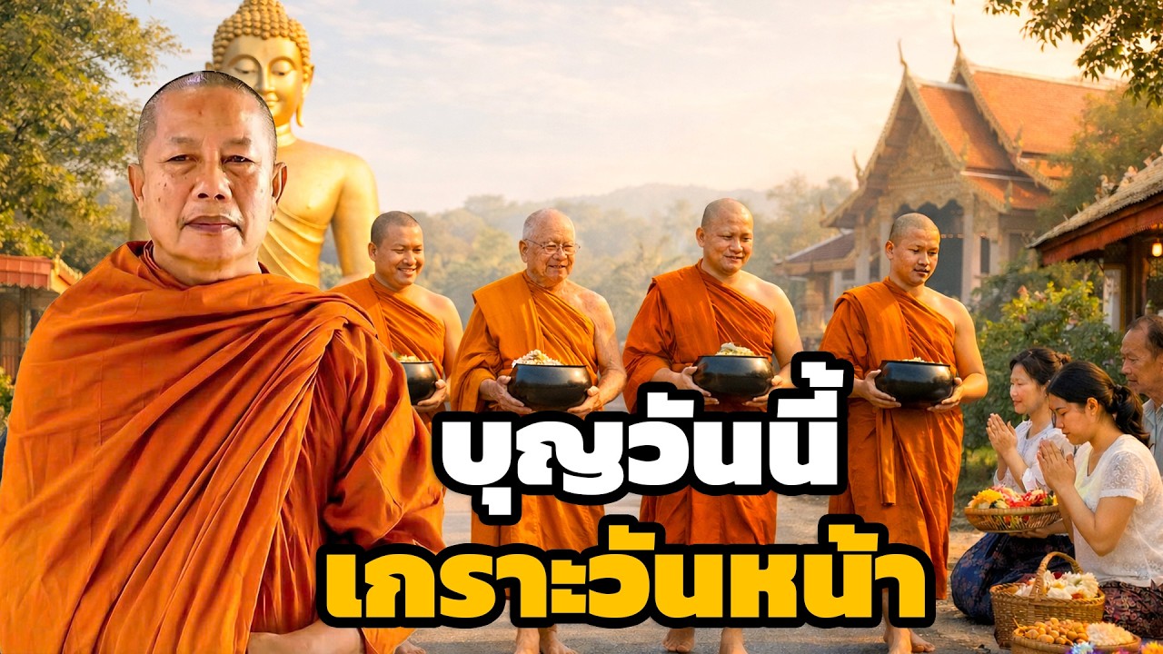 บุญที่สร้างวันนี้  คือเกราะของวันหน้า ธรรมะคลายทุกข์ พระมหาบุญช่วย ปัญญาวชิโร 4