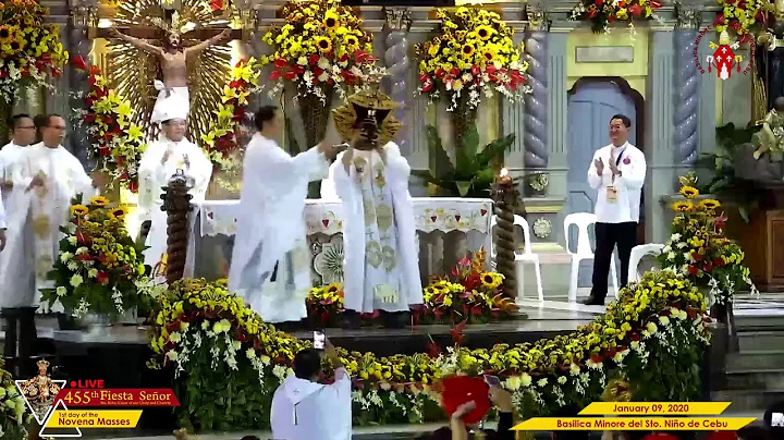 Day 1 of Novena Mass to Seor Sto. Nio de Cebu 5:30...