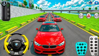 BMW M4 Convoy Challenge | 3D Driving Class 2026 |  Car Driving Games |  GaMiNg WiTh ArYaN screenshot 4