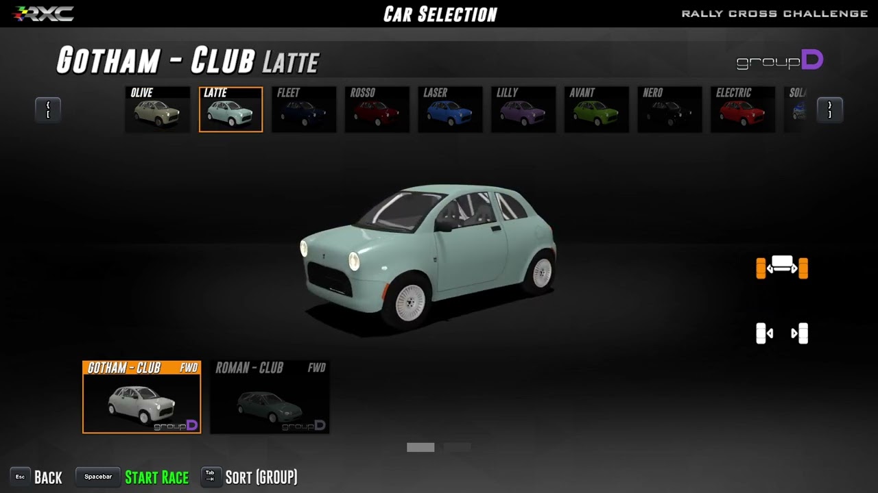 RXC Rally Cross Challenge | gameplay (pc videogame)