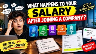 WHAT HAPPENS TO YOUR SALARY 🤔 AFTER JOINING A COMPANY 