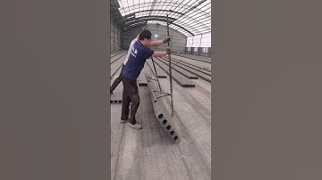 Precast concrete slab loading process -Goodtools and machinery make work more faster!!