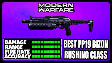 NEW OVERPOWERED PP19 BIZON RUSHING CLASS SETUP IN MODERN WARFARE! BEST PP19 BIZON CLASS SETUP!