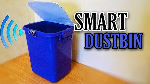 How To Make Object Sensing Smart Dustbin || DIY || Arduino Project